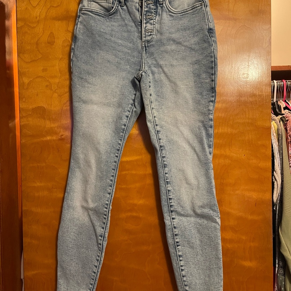 LC Lauren Conrad Light Blue High Rise Jeans
